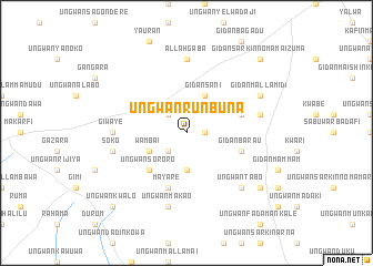 map of Ungwan Runbuna