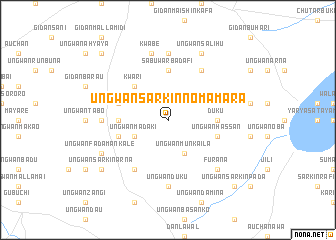 map of Ungwan Sarkin Noma Mara