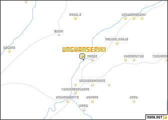 map of Ungwan Seriki