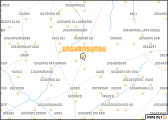 map of Ungwan Sundu