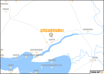 map of Ungwan Waki
