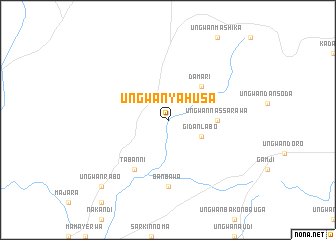 map of Ungwan Yahusa