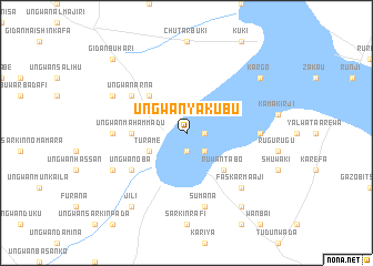 map of Ungwan Yakubu