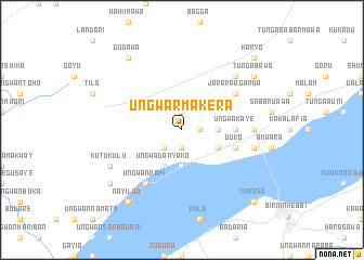 map of Ungwar Makera