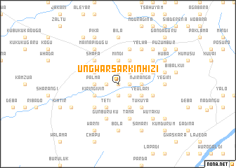 map of Ungwar Sarkin Hizi