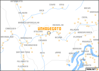 map of Unha-de-Gato