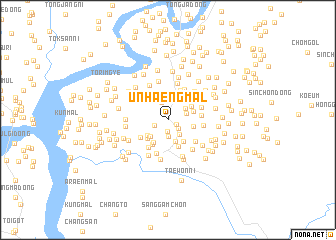 map of Ŭnhaeng-mal