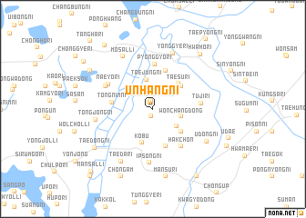 map of Unhang-ni