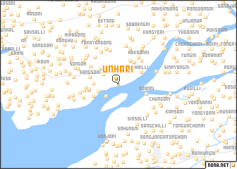map of Unha-ri