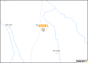map of Unhel