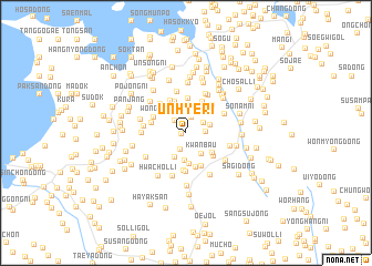 map of Ŭnhye-ri