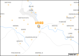 map of União