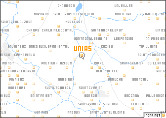 map of Unias