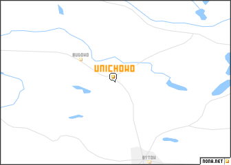 map of Unichowo