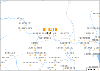 map of Unicito