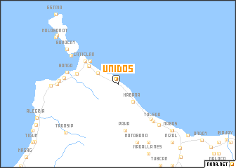 map of Unidos