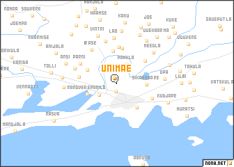 map of Unimäe