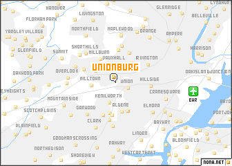 map of Unionburg