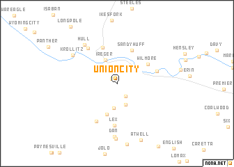 map of Union City