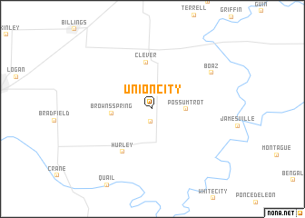 map of Union City