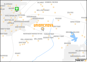 map of Union Cross