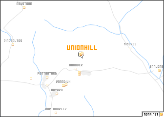 map of Union Hill