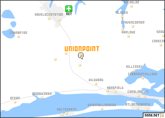 map of Union Point