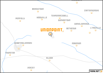 map of Union Point