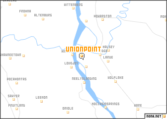 map of Union Point