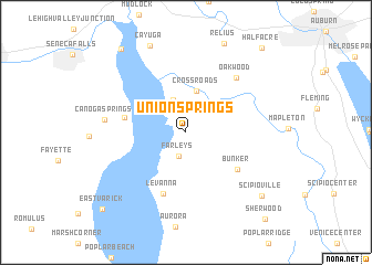 map of Union Springs