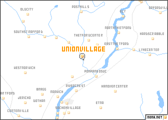 map of Union Village