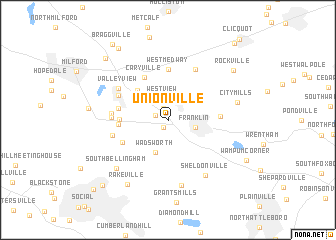 map of Unionville