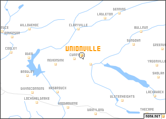 map of Unionville