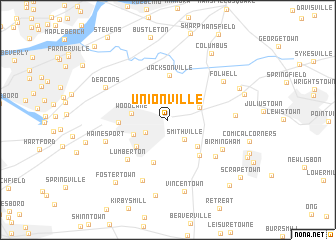 map of Unionville