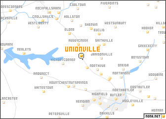 map of Unionville