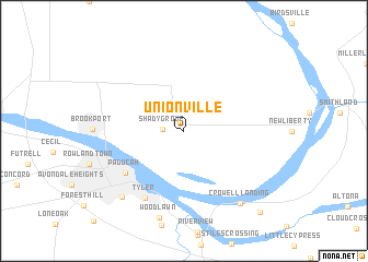 map of Unionville