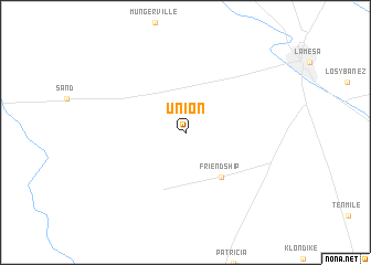 map of Union
