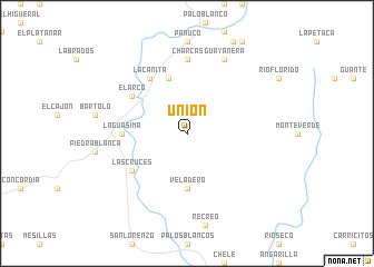 map of Unión