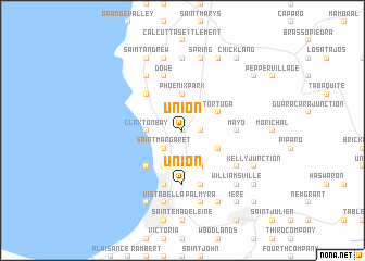 map of Union