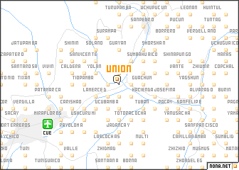 map of Unión