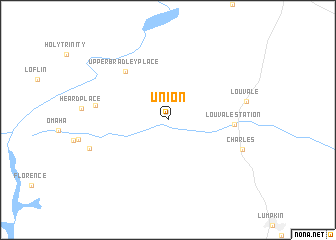map of Union