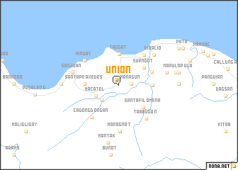 map of Union