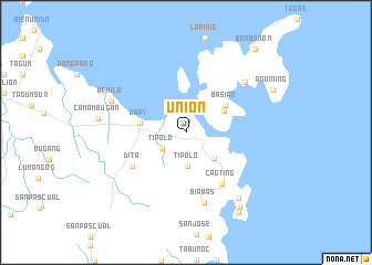 map of Union