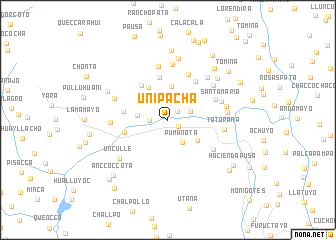 map of Unipacha