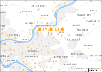 map of Unity Junction