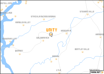 Unity (United States - USA) map - nona.net