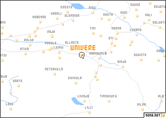 map of Univere