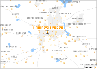 map of University Park