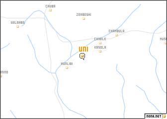 map of Uni
