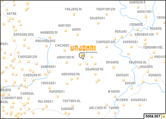 map of Ŭnjŏm-ni